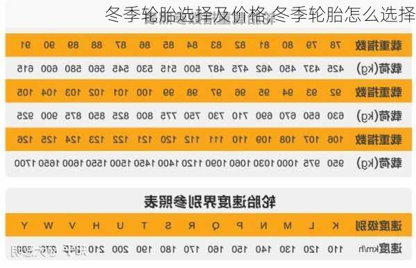 冬季轮胎选择及价格,冬季轮胎怎么选择-第2张图片-立方汽车网