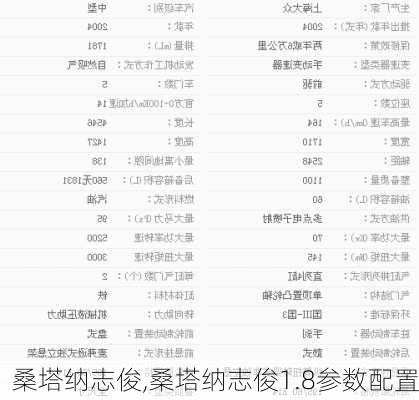 桑塔纳志俊,桑塔纳志俊1.8参数配置-第2张图片-立方汽车网