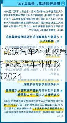 新能源汽车补贴政策,新能源汽车补贴政策2024-第1张图片-立方汽车网