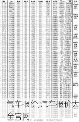 气车报价,汽车报价大全官网-第2张图片-立方汽车网