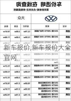 新车报价,新车报价大全官网-第2张图片-立方汽车网